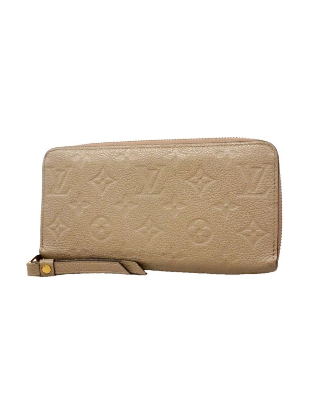 Louis Vuitton Wallet Monogram Empreinte Zippy Tourterelle